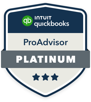 QuickBooks Platinum ProAdvisor badge